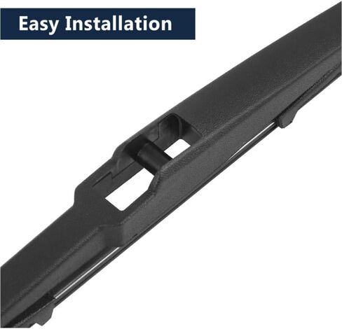 مجموعة ذراع شفرة ممسحة الزجاج الأمامي الخلفي 14 بوصة لتويوتا لسيينا 2001-2005 (أسود) (مطاط معدني بلاستيكي) RWWBAS31IFTS2 225-1192 in Kuwait