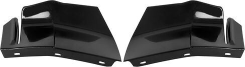 ECOTRIC Rear 1/4 Quarter Bumper Filler Panel Compatible With 1980-1985 Chevrolet Caprice Impala Black 2PCS in Saudi Arabia