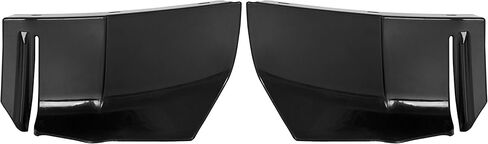 ECOTRIC Rear 1/4 Quarter Bumper Filler Panel Compatible With 1980-1985 Chevrolet Caprice Impala Black 2PCS in Saudi Arabia