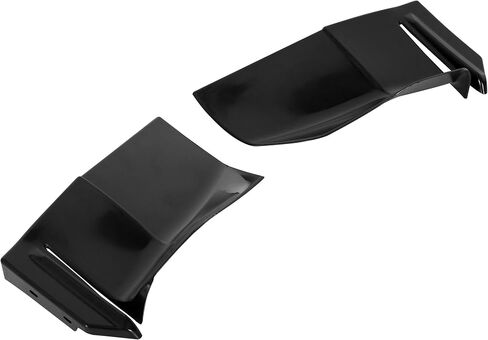 ECOTRIC Rear 1/4 Quarter Bumper Filler Panel Compatible With 1980-1985 Chevrolet Caprice Impala Black 2PCS in Saudi Arabia