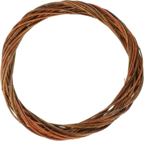 POPETPOP Grapevine Wreaths Vine Branch Wreath - Decorative Wooden Twig for Front Door, Seasonal Home Decor, Indoor and Outdoor Door, Easy to Install，4.72 X 4.72 X 0.79 in in Saudi Arabia