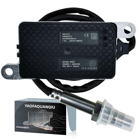 4326862 4326862RX 2872945 5WK96751C 5WK96751A مستشعر الأوكسجين النيتروجين مجسات أكاسيد النيتروجين متوافقة يناسب محرك الكمون اكسسوارات السيارات 24 فولت in Kuwait