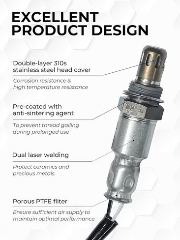 O2 Oxygen Sensor 234-4535 Downstream Fit for Nissan Juke 370Z Altima Quest Pathfinder Murano, Infiniti JX35 Q40 Q50 Q60 Q70 Q70L QX50 QX60 QX70, 2013 2014 2015 2016 2017 2018 2019 2020,1PCS in Kuwait