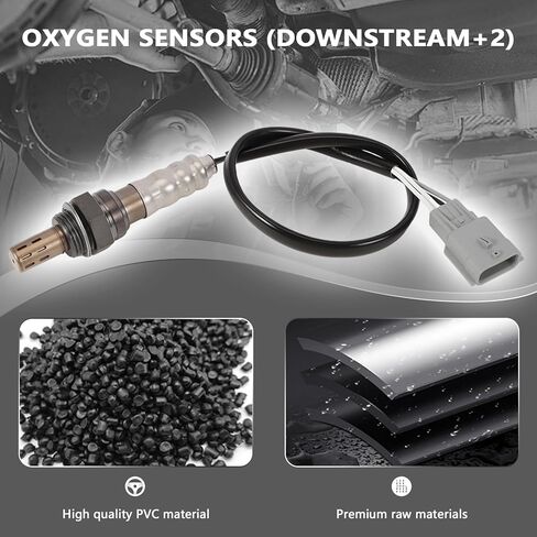 Downstream Oxygen Sensor Compatible with Sentra 2013-2017, Titan 2017-2019, Titan XD 2016-2019, Armada 2017-2019, NV2500 2018-2021, NV3500, Rogue Sport QX80, 2-PC Set in Kuwait