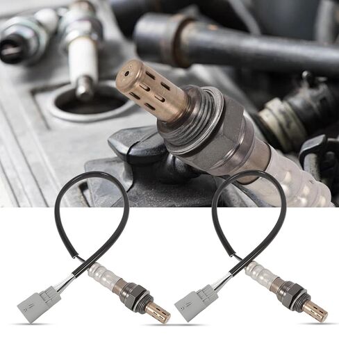 Downstream Oxygen Sensor Compatible with Sentra 2013-2017, Titan 2017-2019, Titan XD 2016-2019, Armada 2017-2019, NV2500 2018-2021, NV3500, Rogue Sport QX80, 2-PC Set in Kuwait