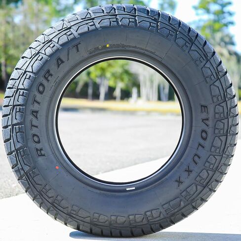 Evoluxx Rotator A/T All-Terrain Off-Road Light Truck Radial Tire-LT275/60R20 275/60/20 275/60-20 123/120Q Load Range E LRE 10-Ply BSW Black Side Wall in Saudi Arabia