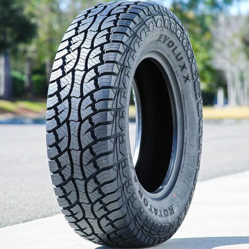 Evoluxx Rotator A/T All-Terrain Off-Road Light Truck Radial Tire-LT275/60R20 275/60/20 275/60-20 123/120Q Load Range E LRE 10-Ply BSW Black Side Wall in Saudi Arabia