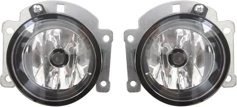 Outlander Front Bumper Cover Grille Kit Compatible with 2016 2017 2018 2019 Mi-tsubishi Outlander Sport ES/SE/SEL/GT/LE with Fog Lights in Kuwait