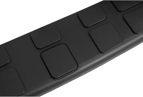 Rear Bumper Step Pad Compatible with 1998-2004 Chevy Chevrolet S10 SS Xtreme ZR5 and GMC Sonoma SLE Plastic Textured Black in Saudi Arabia