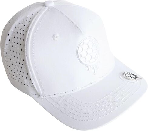 Southpaw Snapbacks Golf Hats - Tee Holder with Tees & Bill Magnet with Ball Marker - 100% Custom Made in Saudi Arabia
