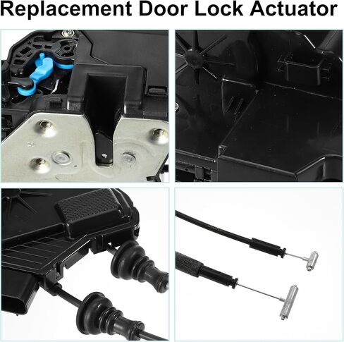 ACROPIX Rear Right Power Door Lock Latch Actuator Motor Fit for Hyundai Elantra 2011-2016 No.814203X010 - Pack of 1 in Saudi Arabia