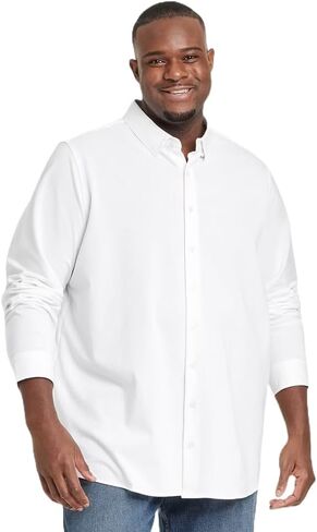 Goodfellow & Co Men's Long Sleeve Button-Down Casual Shirt - in Kuwait