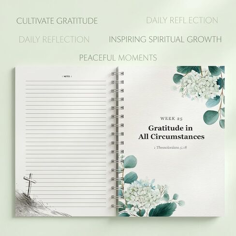 مجموعة مجلة دراسة الكتاب المقدس لمدة 52 أسبوعًا للنساء، مخطط قراءة الكتاب المقدس والتأمل لمدة عام، دفتر ملاحظات تعبدي مسيحي مع أقلام تمييز وأقلام وعلامات تبويب الفهرسة، مجموعة مذكرات دينية مقاس A5 in Kuwait