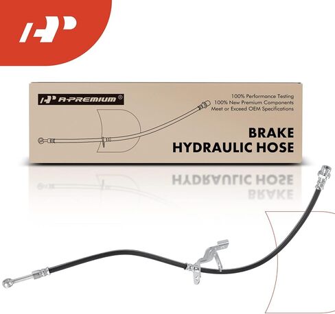 A-Premium Front Driver Brake Hydraulic Hose Compatible with Select Kia Models - Sedona 2015 2016 2017 2018 - Replace# 58731A9000 in Saudi Arabia