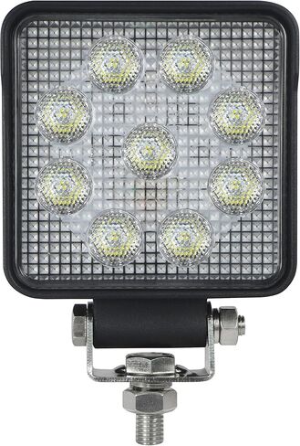 HELLA 357103002 ValueFit 4 Square 1.0 LED Close Range Worklight,Black in Saudi Arabia