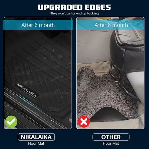 Floor Mats for Mazda CX-5 2017 2018 2019 2020 2021 2022 2023 2024 2025 All Weather Backrest Mat Trunk Mat Protection TPE Rubber Full Set Automotive Floor Mats Waterproof Non-Slip Mazda CX5 Accessories in Kuwait