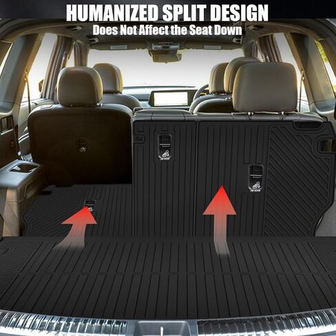 Floor Mats for Mazda CX-5 2017 2018 2019 2020 2021 2022 2023 2024 2025 All Weather Backrest Mat Trunk Mat Protection TPE Rubber Full Set Automotive Floor Mats Waterproof Non-Slip Mazda CX5 Accessories in Kuwait