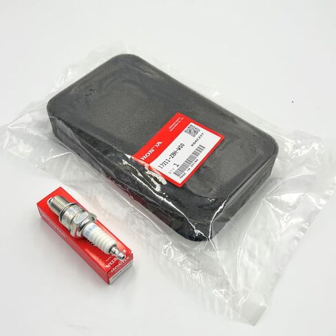 Genuine 17211-ZBH-W00 Air Filter Element with Genuine 98079-55846 Spark Plug BPR5ES for Honda EB4000x EB5000 EB6500 EM4000sx EM4000sx EM5000sx EM6500sx Generators in Saudi Arabia