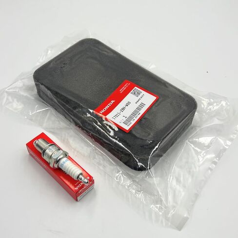 Genuine 17211-ZBH-W00 Air Filter Element with Genuine 98079-55846 Spark Plug BPR5ES for Honda EB4000x EB5000 EB6500 EM4000sx EM4000sx EM5000sx EM6500sx Generators in Saudi Arabia