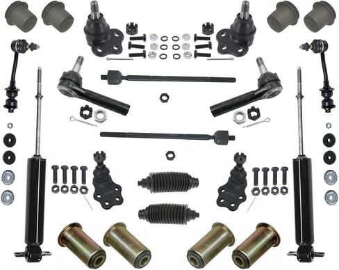 Control Arm Bushing Chassis Parts Kit Replacement Parts for Dodge 97-99 Dakota 22pc Rear Wheel Drive Only in Saudi Arabia