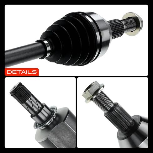 A-Premium CV Axle Shaft Assembly - Compatible with Saturn Vue 2002 2003 2004 2005 L4 2.2L - Front Left Driver Side, Automatic CVT Transmission, Replace# 21991241, 22711821 in Saudi Arabia