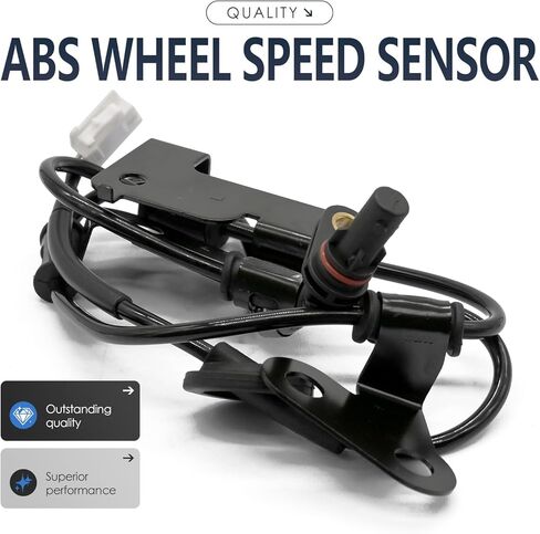 2PCS Rear Left and Right Abs Wheel Speed Sensor Compatible with Kia Optima 599102T700 599302T700 ALS2777 ALS2776 w/Electronic Brake Control; 13 14 15 2013 2014 2015 in Saudi Arabia
