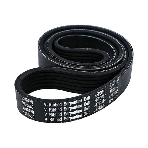 1060450 6PK1145 حزام اعوج | طول 6 أضلاع 45 بوصة | متوافق مع أودي 2019-2024 وفورد 1983-2019 | يستبدل 6PK1143 | 3.5L V6 3496cc 213ci 3.0L V6 in Kuwait