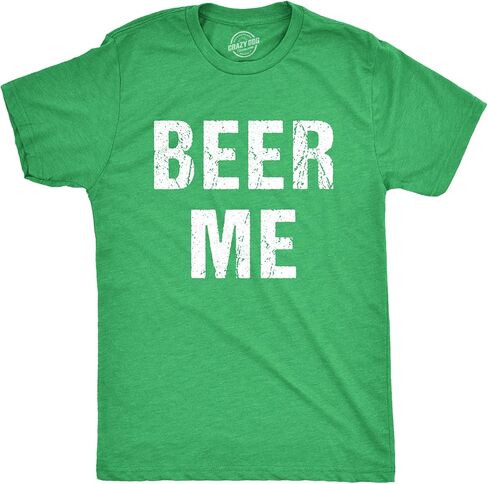 Mens Beer Me T Shirt Funny Saint Patricks Day Cool Sarcastic Drinking Irish Tee in Saudi Arabia