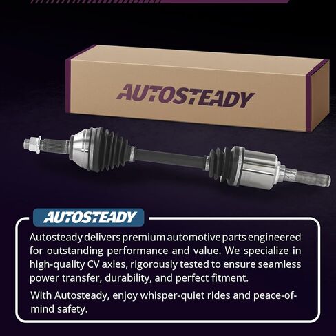 Front Driver or Passenger Side CV Axle Replacement for 2008 2009 2010 2011 2012 2013 Nissan Rogue, 2014 2015 Nissan Rogue Select, NI-8348 [AWD] in Saudi Arabia