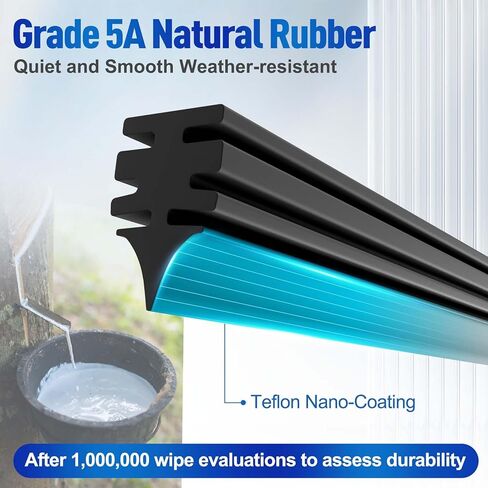 Rear Windshield Wiper for Hyundai Santa Fe 2024 2025, Streak-free OEM Back Wipers Blades, 14" Window Blade Replacement Assembly in Kuwait