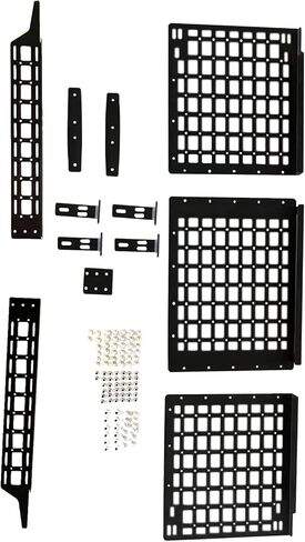 رف شحن داخلي من لوحة مولي من الألومنيوم متوافق مع 2010-2024 Toyota 4Runner الجيل الخامس، ملحقات صندوق نظام لوحة التخزين المعيارية in Kuwait