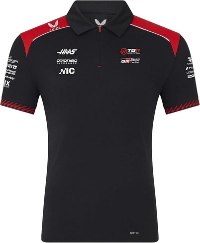 Castore Haas Racing F1 2026 Men's Team Polo Shirt in Kuwait