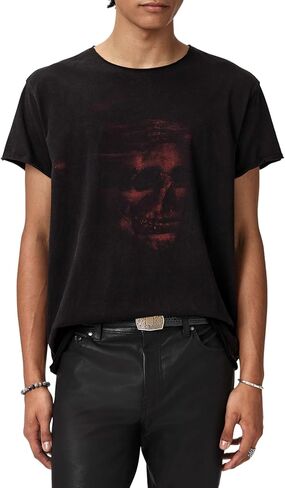 John Varvatos Men's Skull Sculpture Tee in Saudi Arabia