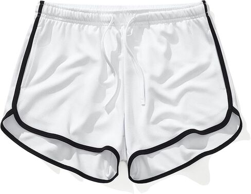 Men's Mesh Athletic Shorts 3/5'' Quick Dry with Pockets, Gym Workout Shorts for Training Running in Kuwait