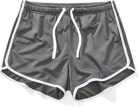 Men's Mesh Athletic Shorts 3/5'' Quick Dry with Pockets, Gym Workout Shorts for Training Running in Kuwait