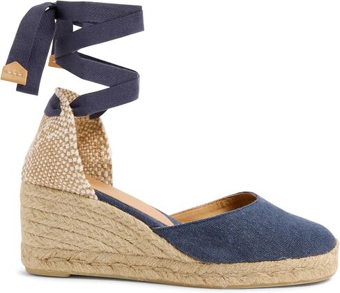 CASTANER Women's Carina 60mm Wedge Espadrille Sandal, Marsala, 6.5 in Saudi Arabia