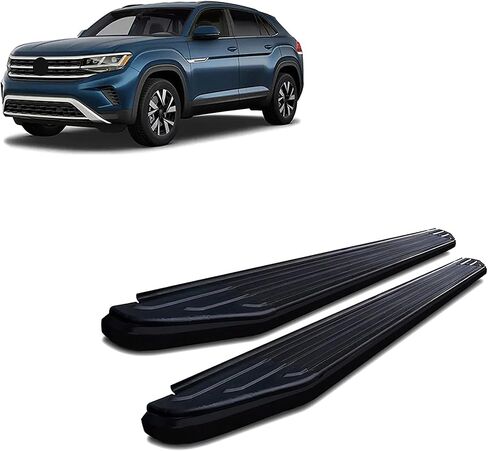 لوحات تشغيل Black Horse Peerless باللون الأسود متوافقة مع 2018-2024 Volkswagen Atlas-PR-W2076BK in Saudi Arabia