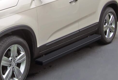 APS Running Boards (Nerf Bars Side Steps Step Bars) Compatible with Kia Sorento 2011-2013 (Stainless Steel Black Powder Coated 5 inches) in Saudi Arabia