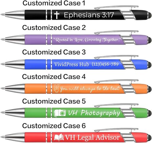 Personalized Bulk Custom Pens with Name & Logo - Promotional, Events, Business Gifts (10-1000 Pcs) in Saudi Arabia
