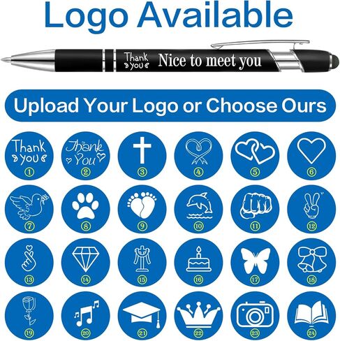 Personalized Bulk Custom Pens with Name & Logo - Promotional, Events, Business Gifts (10-1000 Pcs) in Saudi Arabia