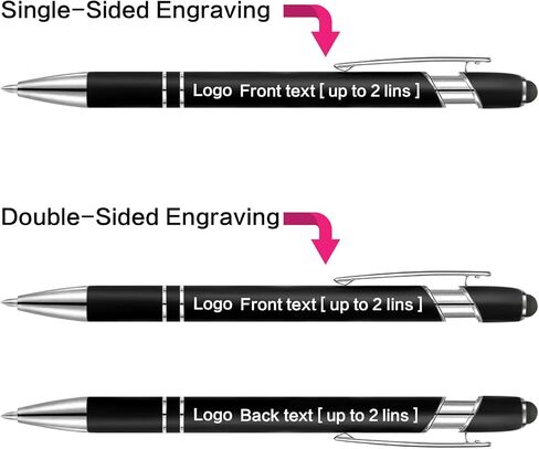 Personalized Bulk Custom Pens with Name & Logo - Promotional, Events, Business Gifts (10-1000 Pcs) in Saudi Arabia