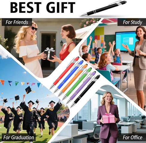 Personalized Bulk Custom Pens with Name & Logo - Promotional, Events, Business Gifts (10-1000 Pcs) in Saudi Arabia