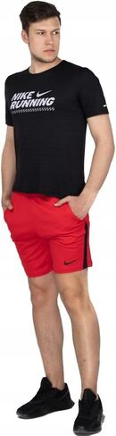 Nike Dri Fit Knit University Red Men's Shorts Size M in Saudi Arabia
