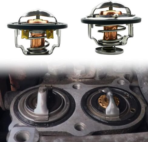 97241129+97241130 185 & 180 Degree Thermostat Front & Rear Kit Pair for GM Pickup 2PCS in Saudi Arabia