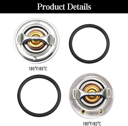 97241129+97241130 185 & 180 Degree Thermostat Front & Rear Kit Pair for GM Pickup 2PCS in Saudi Arabia