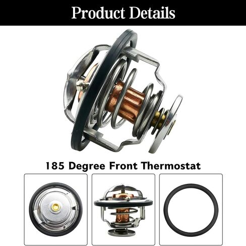 97241129+97241130 185 & 180 Degree Thermostat Front & Rear Kit Pair for GM Pickup 2PCS in Saudi Arabia
