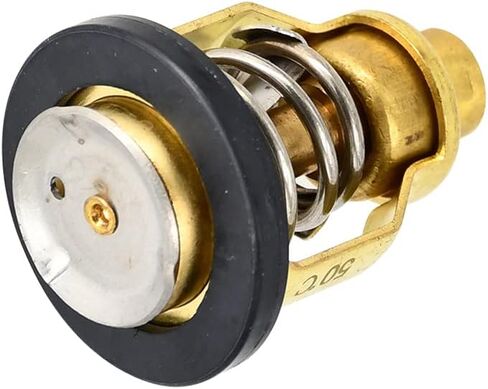 60V-12411-00 Outboard Thermostat Compatible with Yamaha 3.1L HPDI 200-300 HP, Mercury F 115 HP 4 Stroke 2001+, 115 F115 HPDI 200 225 250 300 HP Outboard, Replaces 68V-12411-00 in Kuwait