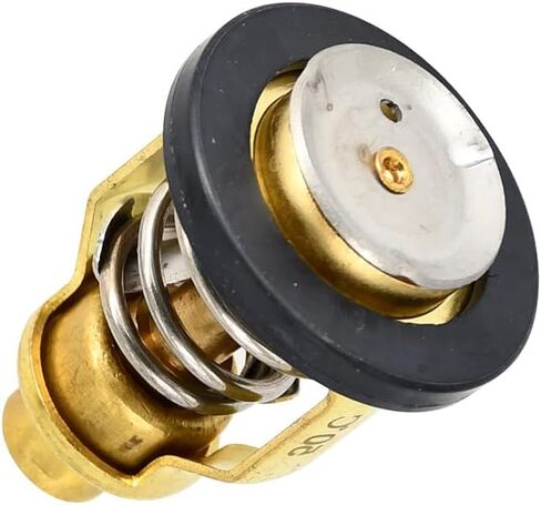 60V-12411-00 Outboard Thermostat Compatible with Yamaha 3.1L HPDI 200-300 HP, Mercury F 115 HP 4 Stroke 2001+, 115 F115 HPDI 200 225 250 300 HP Outboard, Replaces 68V-12411-00 in Kuwait