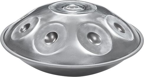 Handpan Steel Drum Instrument 440Hz 10 Notes in D Minor 23inches Handmade, Percussion Instrument in Kuwait