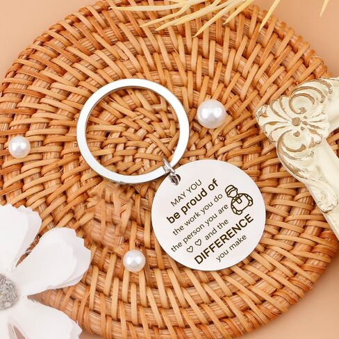 Delivery Driver Keychain Cool Driver Birthday Retirement Appreciation Christmas Retirement Gifts Keyring Inspirational Gift Cute Car Stuff Stocking Stuffers White Elephant Gift in Saudi Arabia